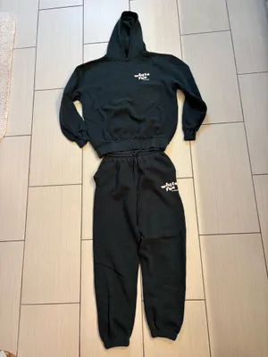 White Fox Sweatshirt and Jogger Set thumbnail 5