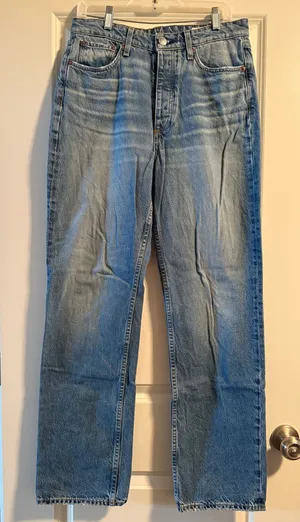 Rag & Bone Jeans High-Rise Alex Straight thumbnail 1