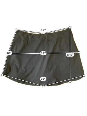 Outdoor Voices Black Exercise Skort 3" Size Small thumbnail 6