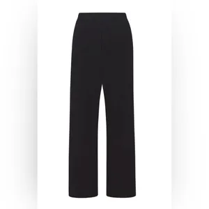 Skims NWT Boyfriend Loose Pants With Pockets Onyx Size M thumbnail 5