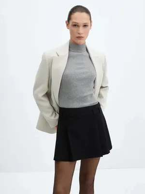 MANGO College Pleated Mini Skirt thumbnail 2