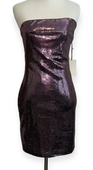Iris small sequin strapless bodycon dress thumbnail 1
