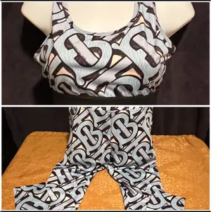 Active Sexy Fitted Silky Set Size S/M Blue Size M thumbnail 3