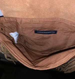 American Eagle Fringe Brown Crossbody Bag thumbnail 3