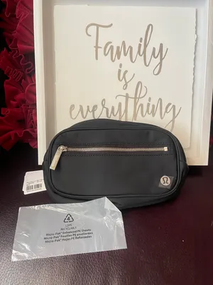 Lululemon Wonderlust belt bag NWT with a new shopping bag color varies thumbnail 8
