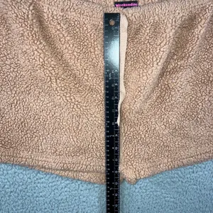 Sherpa Fleece Loungewear Shorts Women XL‎ Drawstring Cozy Soft thumbnail 4