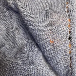Aerie Womens Size Medium Blue Long Sleeve Cardigan Pockets Buttons TINY FLAW‎ thumbnail 5