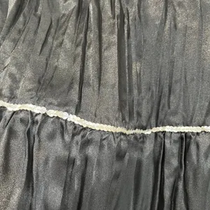 Y2K My Michelle Black‎ Tiered Midi Skirt Fairy Grunge Whimsigoth Size M thumbnail 3