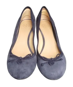 Tory Burch Women's Navy Blue Wedges Size 9M SKU 1836 thumbnail 1