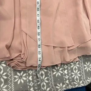 Jenny Yoo Convertible Bridesmaid Dress Mira Whipped Apricot Luxe‎ Chiffon Size 8 thumbnail 10
