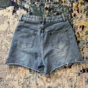 SheIn Dazy Raw Hem Denim Jorts thumbnail 5