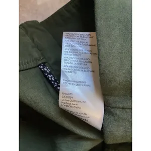 Maeve Anthropologie Olive Green High Rise Flare Wide Leg Seam Pants Size 14 thumbnail 10
