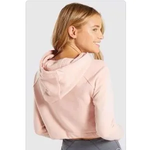 Gymshark Drawcord Cropped Hoodie Size L thumbnail 2