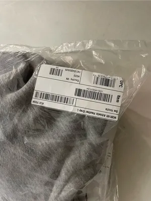 Alo NWT Bae Hoodie Athletic Heather Grey Cropped Pullover Sweatshirt Size L thumbnail 9