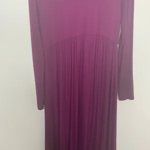 Hatch The Softest Rib Nursing Purple Maternity Nursing Dress Size 3 or Large thumbnail 7