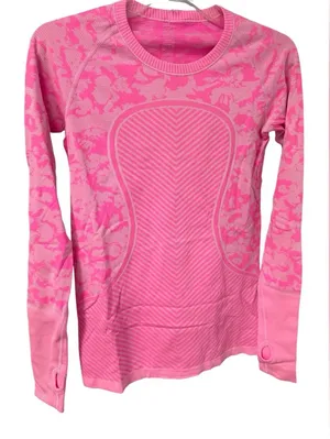 lululemon athletica Heathered Raspberry Glo Light Swiftly Tech thumbnail 1