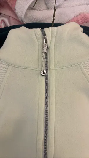 Lime Lululemon scuba with silver thumbnail 6