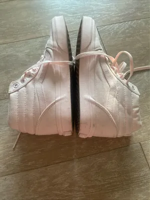 Vans Sk8-Hi Mono Blush Pink Canvas Women’s 7 High Top Sneaker thumbnail 8
