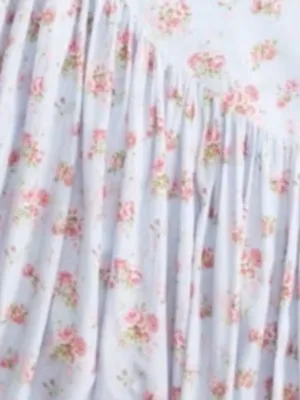 NEW Abercrombie & Fitch Asymmetrical Ruffle Maxi Skirt Cottagecore Fairy ST thumbnail 3
