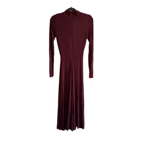 NWT Etcetera Wine Adorn Dress Size 00 thumbnail 2