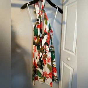 Floral Halter Dress thumbnail 2