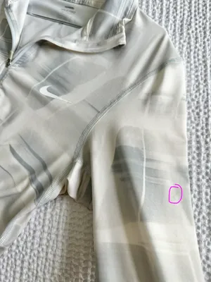 Nike pro drifit 1/4 zip longsleeve Lightning storm print pullover thumbnail 4