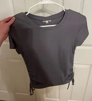 TJ Maxx Blue Grey Top thumbnail 1
