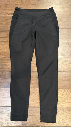 INA VINA Black Athletic Leggings Performance Pants Paneled Size Small - C61-125 thumbnail 1