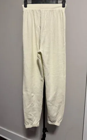 Skims cotton ribbed joggers thumbnail 2