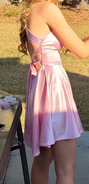 Pink Homecoming Dress Windsor thumbnail 1