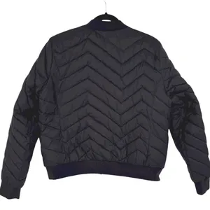 Sweaty Betty Women's Glacier Quilted Bomber Jacket Puffer‎ Coat Black Size Large thumbnail 4