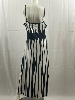 Black and white Striped Maxi Size XL thumbnail 2