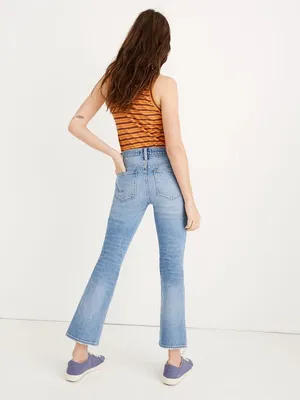 Madewell Cali Demi-Boot Jeans in Dory Wash: Comfort Stretch Edition Size‎ 26 thumbnail 3