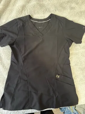 Black WonderWink Scrubs Set thumbnail 3