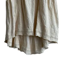 Free People Fast Time Beaded Cold Shoulder Floral Blouse S Boho thumbnail 6