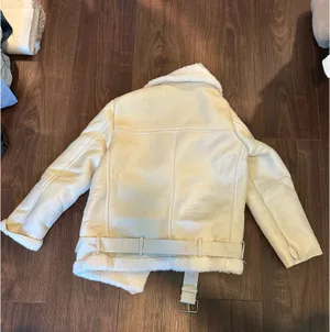 Shein Oversized Leather Jacket thumbnail 2
