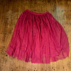 Matilda Jane Moments with You Sparkle City flowy boho M skirt thumbnail 4