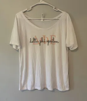 Delta Phi Epsilon T Shirt White thumbnail 1