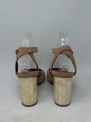 See by Chloe Suede Heels Size 39 or US 9 thumbnail 8