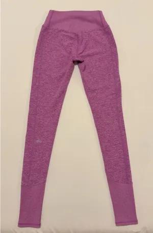 Alo Yoga Alosoft Lounge Leggings, Pink Heather, XS, NWOT thumbnail 3