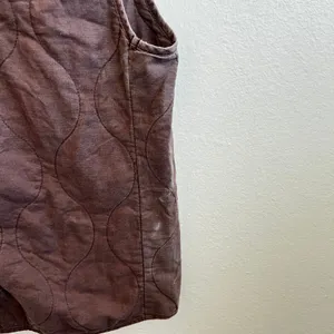 American Eagle Quilted Vest Y2K 2000s Streetwear Layering Outdoors Retro‎ Medium thumbnail 4