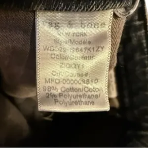 Rag & Bone Distressed‎ Black Jeans nwot thumbnail 7
