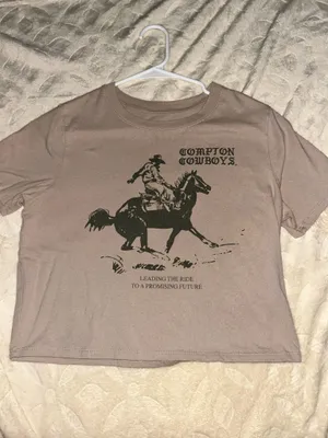 Compton Cowboys Target Cropped Tee thumbnail 2