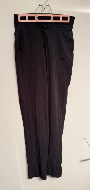 Nike Dri-FIT Womens Black Straight Leg‎ Athletic Training Pants XS TP ECH EP thumbnail 1