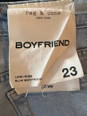 Rag & Bone Low Rise Slim Boyfriend Jeans NWT thumbnail 8