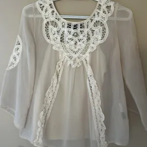 Cynthia Rowley Lace top with tank lining thumbnail 2