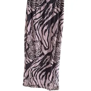 SHEIN Black Brown Zebra Print Pencil Skirt thumbnail 9