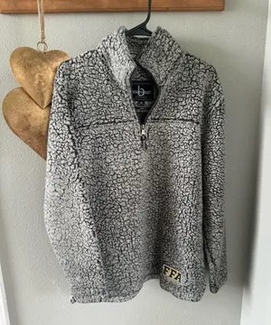FFA Sherpa Jacket Gray Size M thumbnail 1