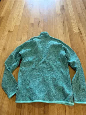 Patagonia Blue Green Better Sweater Pullover Sz M thumbnail 7