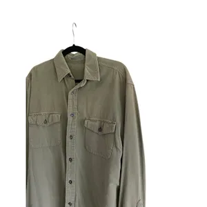 Urban Outfitters Medium Weight Olive Green Button Up Size Medium thumbnail 4